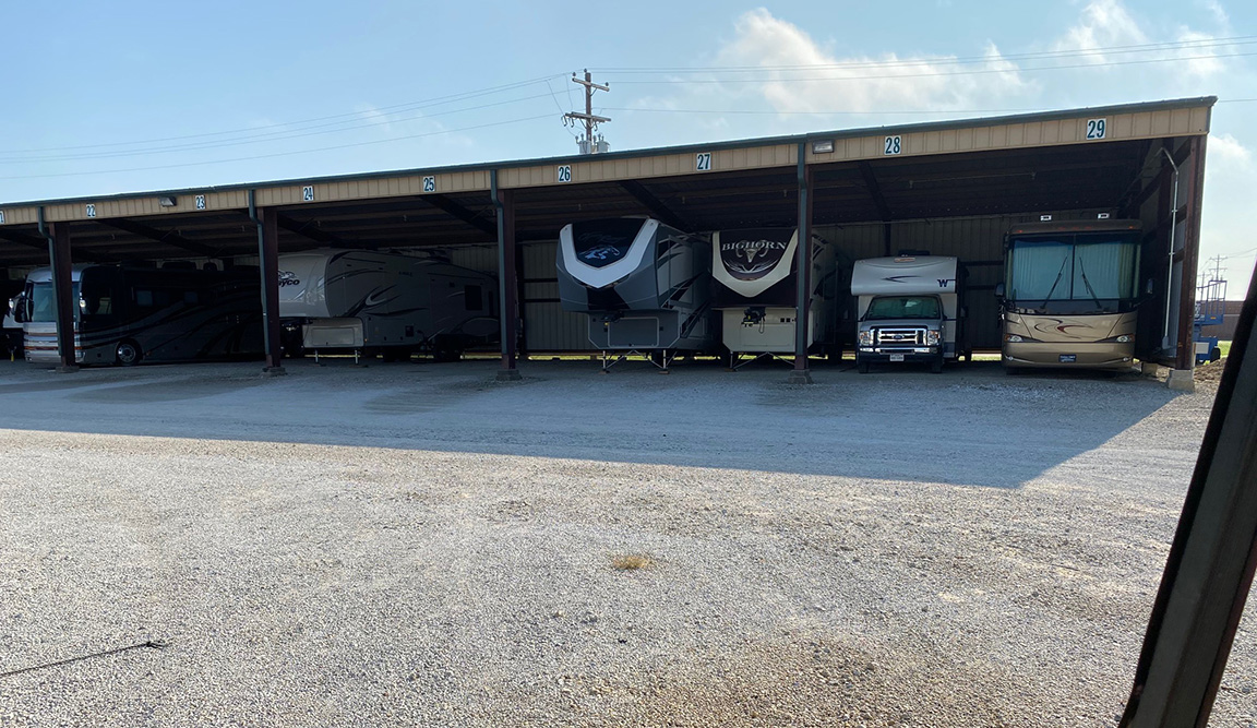 Boat and RV Storage - Krum, Texas